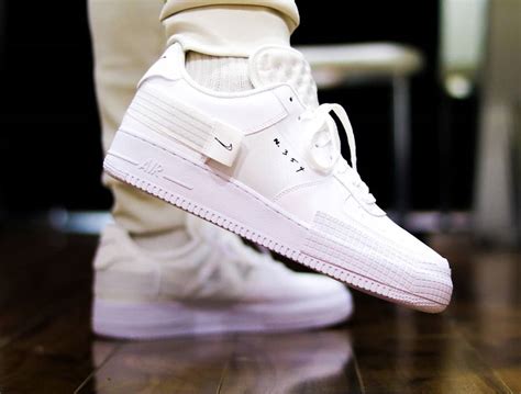 nike air force 1 type-2 herrenschuh - weiß|white air force 1 shoes men.